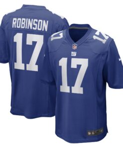 Wan_Dale Robinson New York Giants  Game Player Jersey  Royal