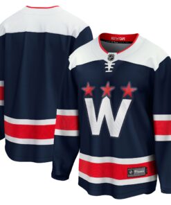 Washington Capitals Fanatics Alternate Premier Breakaway Jersey  Navy