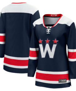 Washington Capitals Fanatics Women_s Alternate Premier Breakaway Jersey  Navy