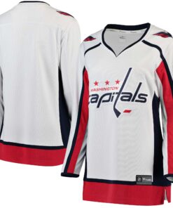 Washington Capitals Fanatics Women_s Away Breakaway Jersey  White
