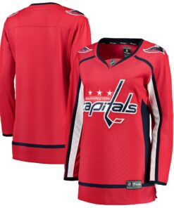 Washington Capitals Fanatics Women_s Breakaway Home Jersey  Red