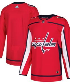 Washington Capitals Home Authentic Blank Jersey  Red