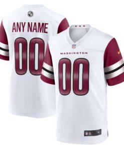 Washington Commanders  Game Custom Player Jersey  White