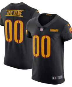 Washington Commanders  Vapor Untouchable Elite Custom Alternate Jersey  Black