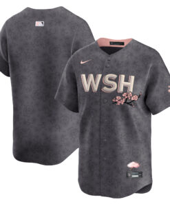  Washington NationalsCity Connect Limited Jersey  Charcoal