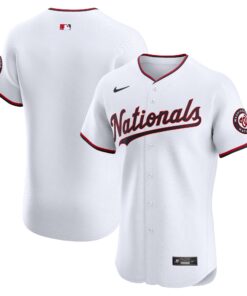 Washington NationalsHome Elite Jersey  White