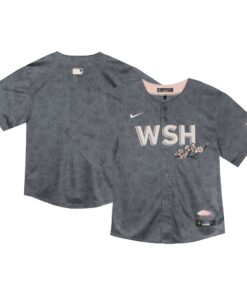  Washington NationalsToddler City Connect Limited Jersey  Charcoal
