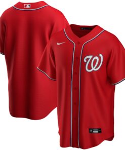 Washington NationalsYouth Alternate Replica Team Jersey  Red