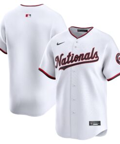 Washington NationalsYouth Home Limited Jersey  White