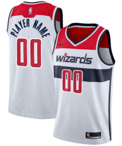 Washington Wizards 202021 Swingman Custom Jersey - Association Edition - White
