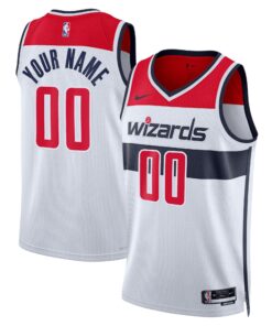 Washington Wizards Unisex Swingman Custom Jersey White - Association Edition