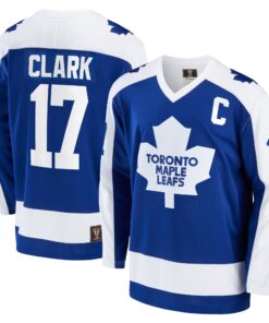 Wendel Clark Toronto Maple Leafs Fanatics Breakaway Retired Player Jersey  Blue