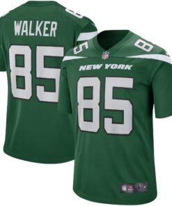Wesley Walker New York Jets  Game Retired Player Jersey  Gotham Green