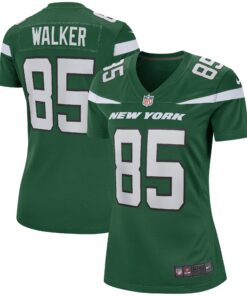 Wesley Walker New York Jets  Women_s Game Retired Player Jersey  Green