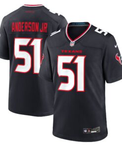 Will Anderson Jr. Houston Texans  Game Jersey  Navy