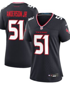 Will Anderson Jr. Houston Texans  Women_s Game Jersey  Navy