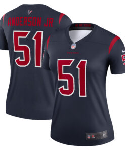 Will Anderson Jr. Houston Texans  Women_s  Legend Jersey  Navy