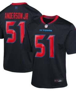 Will Anderson Jr. Houston Texans  Youth 2nd Alternate Game Jersey  Navy