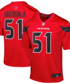 Will Anderson Jr. Houston Texans  Youth Alternate Game Jersey  Red