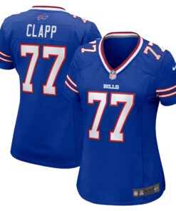 Will Clapp Buffalo Bills  Women_s Team Game Jersey   Royal