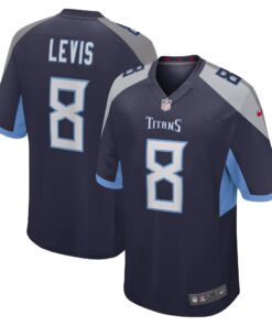 Will Levis Tennessee Titans  Youth Game Jersey  Navy