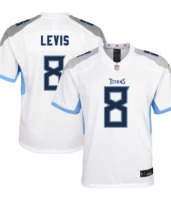Will Levis Tennessee Titans  Youth Player Game Jersey  White