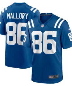 Will Mallory Indianapolis Colts  Team Game Jersey   Royal