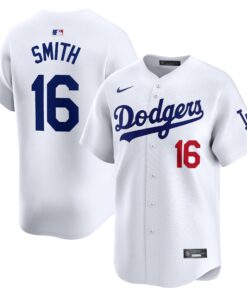 Will Smith Los Angeles DodgersHome Limited Player Jersey  White