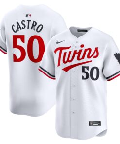Willi Castro Minnesota TwinsHome Limited Player Jersey  White