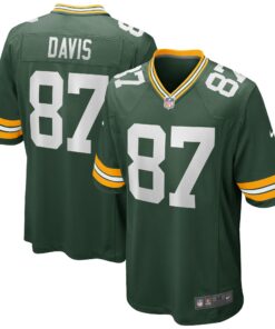 Willie Davis Green Bay Packers  Game Retired Player Jersey  Green
