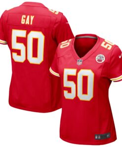 Willie Gay Kansas City Chiefs  Women_s Game Jersey  Red