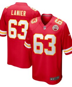 Willie Lanier Kansas City Chiefs  Retired Player Jersey  Red