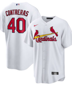 Willson Contreras St. Louis CardinalsHome Official Replica Player Jersey  White