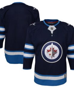 Winnipeg Jets Youth Home Premier Jersey  Navy