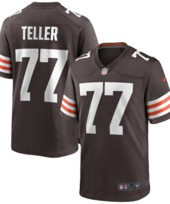 Wyatt Teller Cleveland Browns  Game Jersey  Brown