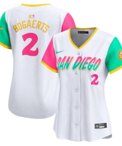 Xander Bogaerts San Diego PadresWomen_s City Connect Limited Player Jersey  White