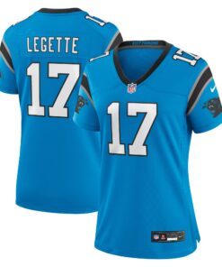 Xavier Legette Carolina Panthers  Women_s Alternate Game Jersey   Blue