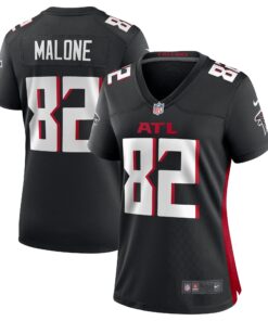 Xavier Malone Atlanta Falcons  Women_s  Game Jersey   Black