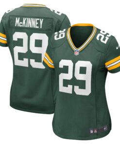 Xavier McKinney Green Bay Packers  Women_s Team Game Jersey   Green