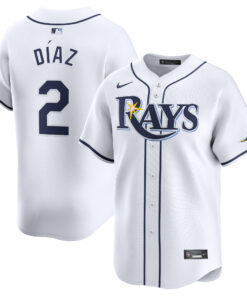 Yandy DÃ­az Tampa Bay RaysYouth Home Limited Player Jerseynbspâ€“ White
