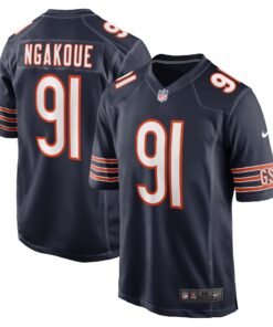 Yannick Ngakoue Chicago Bears  Team Game Jersey   Navy