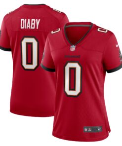 YaYa Diaby Tampa Bay Buccaneers  Women_s  Game Jersey   Red