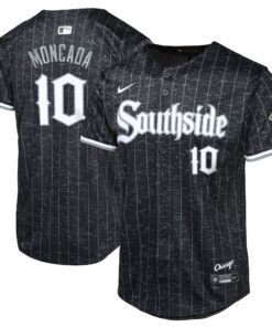 Yoan Moncada Chicago White SoxYouth City Connect Limited Player Jersey  Black