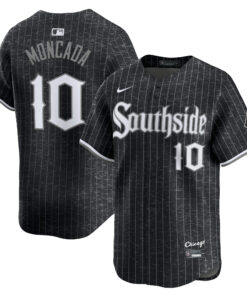 YoÃ¡n Moncada Chicago White SoxCity Connect Player Jersey  Black