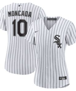 YoÃ¡n Moncada Chicago White SoxWomen_s Home Replica Player Jersey  White