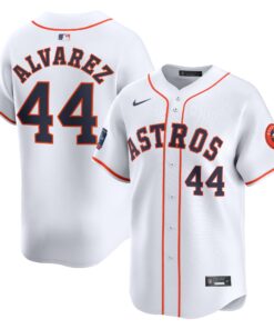 Yordan Alvarez Houston Astros2024 MLB World Tour Mexico City Series Home Limited Player Jersey  White