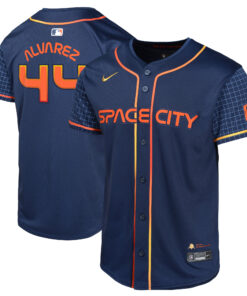 Yordan Alvarez Houston AstrosYouth City Connect Limited Player Jersey  Navy