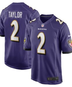  Youth Baltimore Ravens Tyrod Taylor Team Color Game Jersey