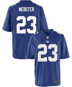  Youth New York Giants Corey Webster Team Color Game Jersey