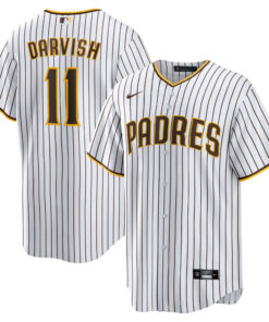 Yu Darvish San Diego PadresHome Replica Player Jersey  White